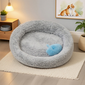 Round Pet Bed Faux Fur Soft Nest <b>Mat</b> For Small Pets Hamster <b>Mouse</b> Sleeping Pad Warm Cozy All Season Use - Product Image 3