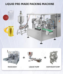 Machine à emballer automatique, préfabriquée, Sauce Pizza, piment, tomate, salade, crème, pochette - Product Image 2