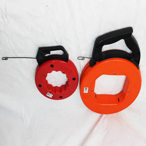 15M 30M Tele Comunicación Cable de acero Extractor de alambre Carrete de cinta de pescado eléctrico - Product Image 2