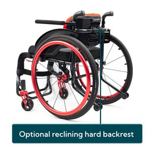 Silla de ruedas deportiva de aleación de aluminio de liberación rápida al por mayor de calidad para una rehabilitación cómoda - Product Image 3