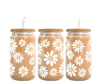Impression par transfert personnalisée lavable et imperméable, prête à l'emploi, pour gobelets Libbey de 16 oz et 25 oz, protection UV pour enveloppes de gobelets
