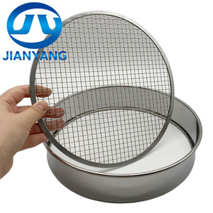 Bền thực phẩm Lớp <span class=keywords><strong>5</strong></span> 40 45 60 250 500 1000 Micron thép không gỉ lưới sàng tiêu chuẩn kiểm tra sifter - Product Image 3