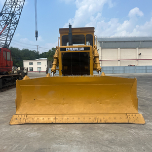 Mini Bulldozer sur chenilles Caterpillar D7g/D8r largement utilisé avec composants de moteur et de boîte de vitesses de pompe à roulement de moteur à noyau à vendre au Japon - Product Image 3