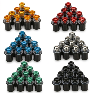 Nouvelles vis de moto de haute qualité, vis de pare-brise de 5 mm, écrous décoratifs universels pour motos sportives de grande cylindrée - Product Image 3
