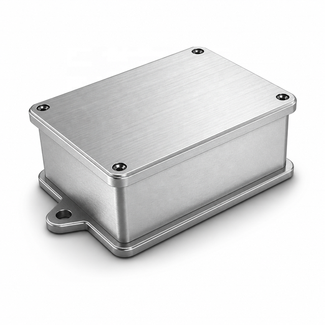 OEM Outdoor IP67 Waterproof Anodized Aluminum Project Enclosure for Electronics with Circuit Board Mounting