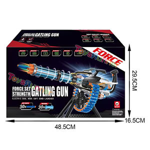 Pistola de Juguete Gatling <span class=keywords><strong>Vector</strong></span> Fidget, Pistola de Bloques de Aleación, Pistola de Bolas de Pintura Gatling para Adultos - Product Image 4