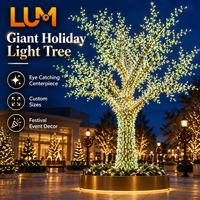 Guirlande LED Pixel, arbre artificiel lumineux 450 cm, pixels adressables pleine couleur, arbre porte-bonheur avec contrôle DMX512