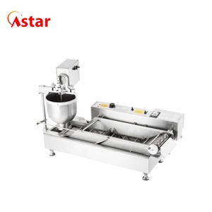 Máquina de aperitivos de soporte técnico, máquina eléctrica comercial de doble fila, automática, para hacer rosquillas - Product Image 4