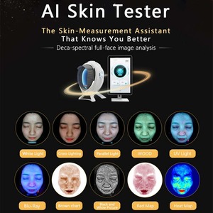 2026 Bestseller AI Smart Skin Tester High Precision Facial Skin Analysis Professional Beauty Device Vacuum Technology - Product Image 6