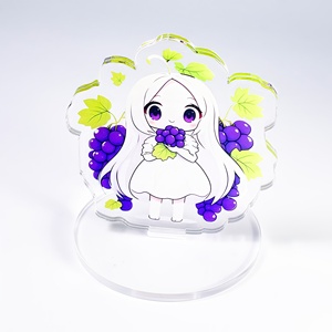 Hanxin Dễ Thương Trái cây cô gái chủ đề trò chơi trực tuyến hiển thị đứng tùy chỉnh phương tiện truyền thông xã hội hoạt hình an toàn nhựa thủ công bản quyền - Product Image 3