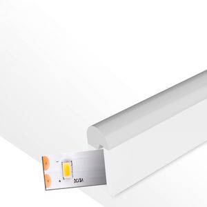 Guaina in silicone 13x6 per strisce LED - 20 metri, protezione contro umidità e temperatura, ideale per installazioni di - Product Image 1