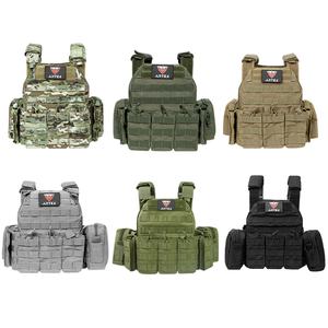 Gilet tactique multifonctionnel AV-8010 pour l'extérieur, 6094, uniforme de combat d'entraînement, sport, CS, porte-plaque Molle, gilet tactique - Product Image 1