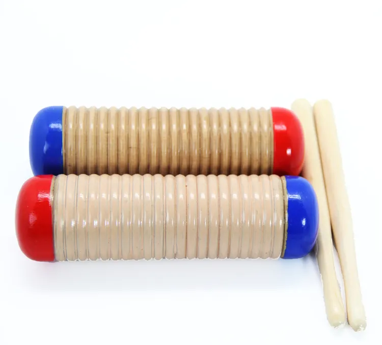 DF506C wooden guiro percussion instrument musical instrument for kids