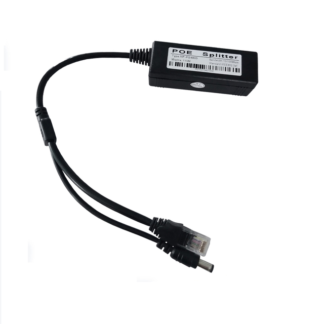 48V 24V 5V 12V Passive Module Adapter Extender POE Splitter for Monitor Input