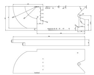 بلوك ISO 19675 PAUT IIW |   كتلة اختبار المعايرة بالموجات فوق الصوتية ذات التردد المتدرج NDT - Product Image 2