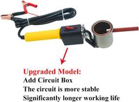 Fumeur d'abeille électrique Varroa Traitement Oxalic Pulvérisateur 12V Outils d'apiculture Vaporisateur d'acide oxalique
