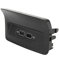 Prise de chargeur USB pour siège arrière noir 5QD035726L, remplacement pour KODIAQ KAROQ 2017+