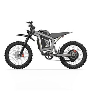 Vélo électrique tout-terrain hybride sport pour adulte, pneus larges 19 pouces, batterie lithium 72V 40Ah, <span class=keywords><strong>vitesse</strong></span> rapide, freins à disque hydrauliques, Europe USA - Product Image 1