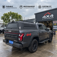 Hardtop en alliage d'aluminium pour pick-up FOTON Tunland 2019-2026 Double Cabine, étanche, verrouillable, installation sans perçage