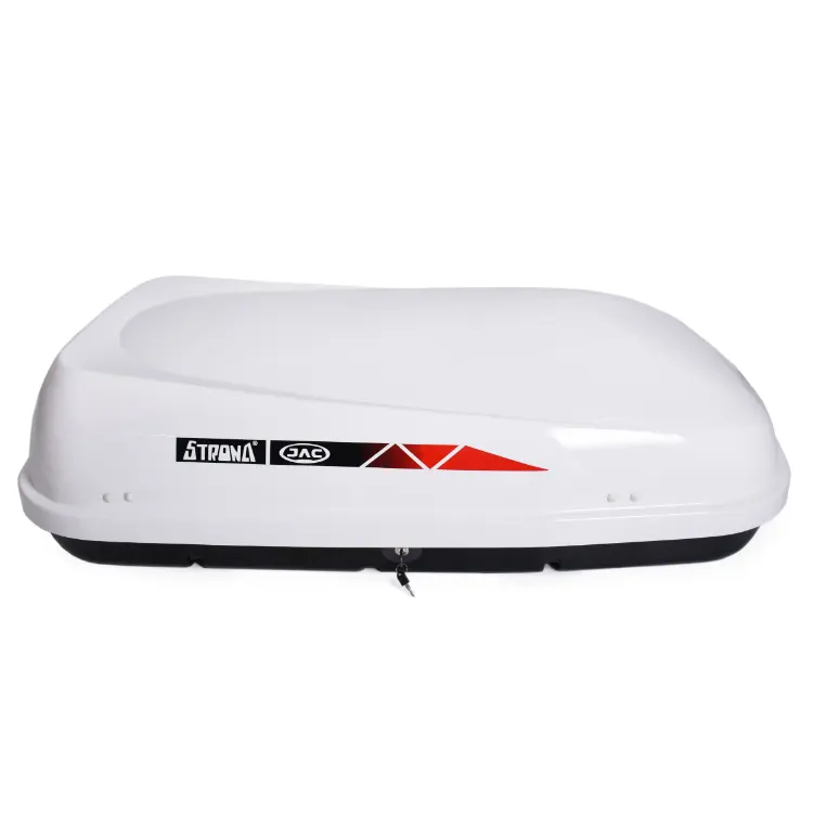 Quality ABS Plastic Material 360L Capacity Universal Use White Color Car Roof Luggage Tent Storage Box