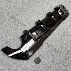 Kit de carrosserie automobile pour BMW Série 1 F40 MP 2019, couleur noire PP, diffuseur de pare-chocs arrière M135i - Product Image 3