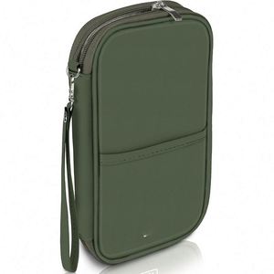 กระเป๋าใส่พาสปอร์ตแบบบางพร้อมช่องใส่บัตรเครดิต ป้องกัน RFID ตัวอย่างฟรี - Product Image 3