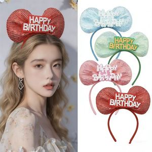 Diademas de tela con puntos para fiesta de cumpleaños, accesorios para la cabeza, decoración de sombreros de cumpleaños - Product Image 1