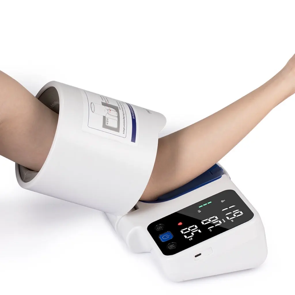 Automatic BP machine, Arm Electronic Blood Pressure Monitor with HD LED screen display