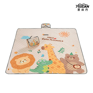 Tapis de pique-nique rectangulaire Yisidan, imperméable, pour le camping en plein air, tissu antidérapant pour 4 à 8 personnes - Product Image 5