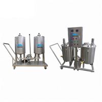 מפעל מחיר מקצועי יצרן חצי אוטומטי 500L CIP מערכת עבור יוגורט ייצור קו
