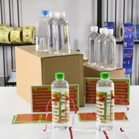 Étiquettes personnalisées pour bouteilles d'eau, autocollants imprimés sur mesure, logo d'entreprise, résistants à l'eau, autocollants adhésifs, résistants aux UV, faible MOQ