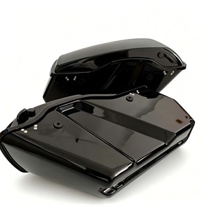 Nouvelles sacoches rigides en plastique ABS de style moderne pour bagages de moto Touring Road King Street Glide 2014-2023 - Product Image 5