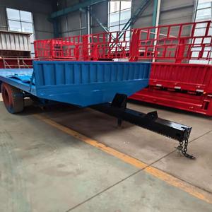 ZHONGSHENGTIANQI 20ft-53ft Flatbed Semi Truck <b>Trailers</b> with 2-5 Axles 70kg Payload Fast Shipping for Cargo Transportation - Product Image 2