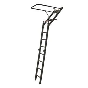 Escabeau de chasse pliable en aluminium pour extérieur (2-3 m) avec abri de camouflage et siège d'arbre - Product Image 2