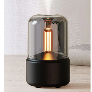 Lampu Malam Humidifier Aroma Lilin Udara Ultrasonik Mini Diffuser Minyak Esensial untuk Rumah Hotel - Product Image 6