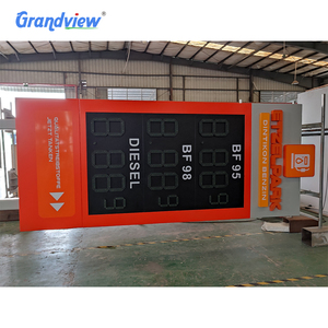 Panneau de signalisation de station-service <span class=keywords><strong>à</strong></span> LED, panneau d'affichage des <span class=keywords><strong>prix</strong></span> du carburant, <span class=keywords><strong>tour</strong></span> publicitaire extérieure, panneaux directionnels - Product Image 4