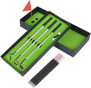 New Golf Kinh Doanh Chữ Ký Bút Bộ Quà Tặng Kỳ Nghỉ Quà Tặng Cho Bạn Bè Quà Tặng Cho Nam Giới Tìm Hiểu Văn Phòng Chữ Ký Bút