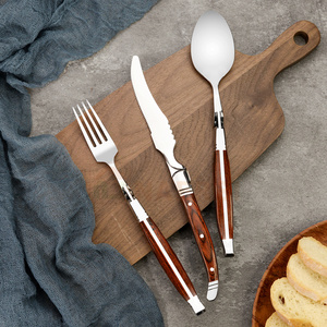 <span class=keywords><strong>Fancy</strong></span> Knife <span class=keywords><strong>Fork</strong></span> <span class=keywords><strong>Spoon</strong></span> <span class=keywords><strong>Set</strong></span> thép không gỉ Flatware thiết lập dao kéo phục vụ đồ dùng <span class=keywords><strong>Set</strong></span> với bít tết dao nĩa muỗng - Product Image 3