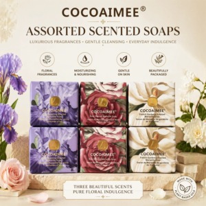 <span class=keywords><strong>Savon</strong></span> en barre parfumé à la <span class=keywords><strong>Marseille</strong></span> COCOAIMEE, triple mouture, huile végétale naturelle, hydratant, <span class=keywords><strong>savon</strong></span> <span class=keywords><strong>de</strong></span> bain floral pour le nettoyage du corps, cadeau - Product Image 1