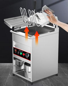 Restaurant Home Bar Party Friteuse commerciale en acier inoxydable 20L grande capacité avec contrôle de l'huile Pan Friteuse électrique verticale - Product Image 6