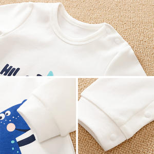 Pijamas de Manga Larga para Bebés, Niños y Niñas, 100% Algodón, Venta al por Mayor - Product Image 3