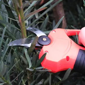 Gran oferta, podadora de árboles con pilas, podadora eléctrica de litio, tijeras de podar para jardín