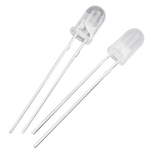 Jstronic Nến nhấp nháy <span class=keywords><strong>LED</strong></span> <span class=keywords><strong>3mm</strong></span> 5mm ấm trắng đỏ màu Vàng Nến nhấp nháy nhấp nháy Dip dẫn đèn diode - Product Image 1