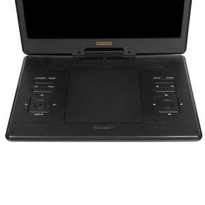 Reproductor de DVD portátil inteligente multiformato con pantalla giratoria para uso en el coche y en el hogar, batería recargable, compatible con tarjetas USB y SD, vídeo HD - Product Image 3