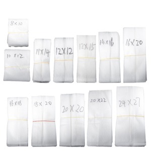 Sacs <span class=keywords><strong>de</strong></span> culture en tissu non tissé biodégradable DaringFish avec poignées, blancs, carrés, taille personnalisable, pour usage extérieur, jardinage et agriculture - Product Image 6