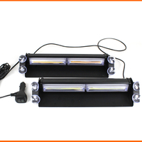 35CM COB LED Auto Interieur LED Dash Blitzlicht 13,7 "Auto Innen dekorative Blitzlicht Notfall 16W LED Dash Strobe Light