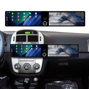 Écran tactile double ZWNAV 12,3+12,3 pouces pour Kia Cerato 2006-2012, autoradio Android, tableau de bord numérique, GPS - Product Image 1