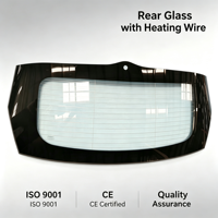 Vitre arrière chauffante en verre trempé de remplacement Geely Starray pour concessionnaires, distributeurs et ateliers