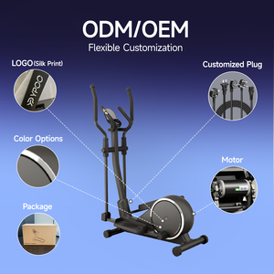 Máquina Elíptica YPOO, Entrenador Elíptico con Monitor de Ritmo Cardíaco, Volante de Inercia de 3 kg, Entrenador Elíptico para Ejercicio - Product Image 5