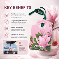 Pendentif désodorisant universel pour voiture et camion, parfum floral longue durée, décoration fraîche